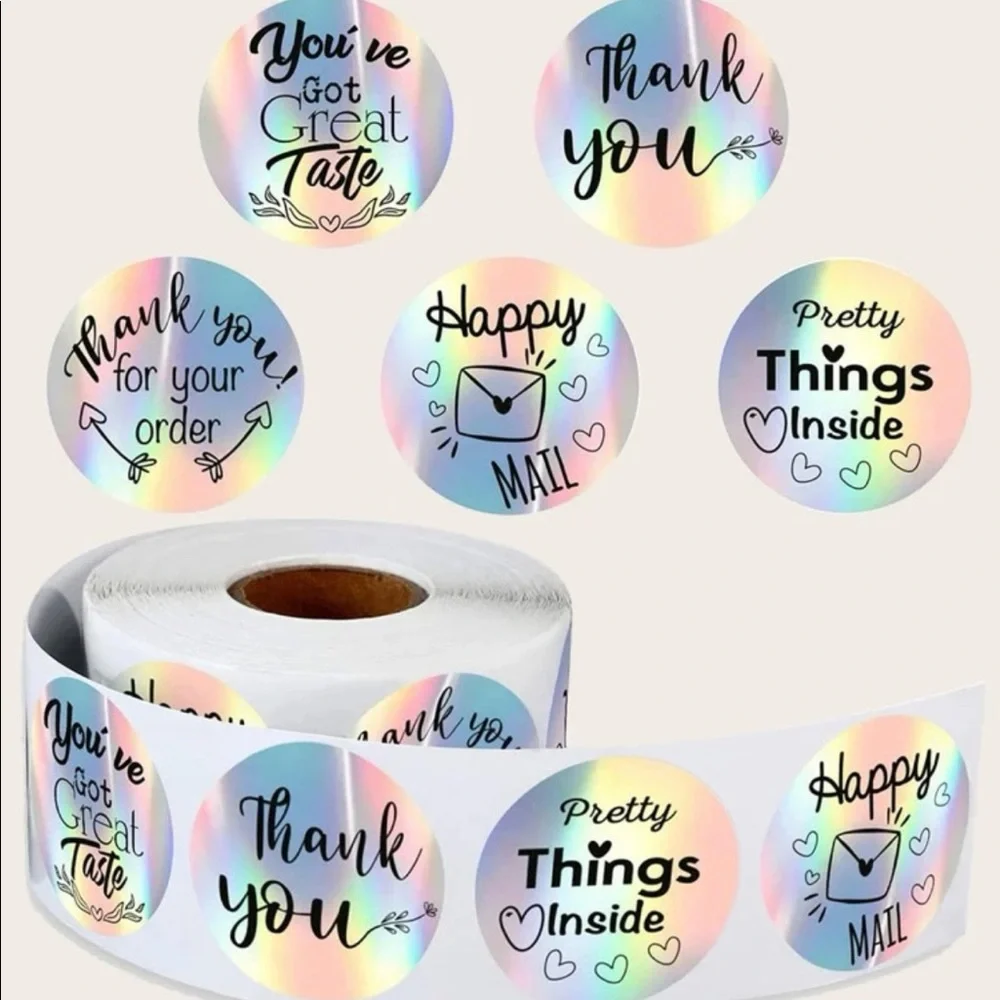 Thank you stickers